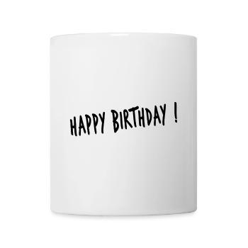 JAHRESTAG. ALLES GUTE ZUM GEBURTSTAG. ALLES GUTE ZUM GEBURTSTAG. - Tasse - Weiß - Vorne