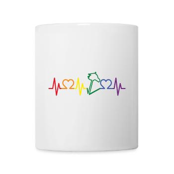 Hobby Horse Heartbeat - Tasse - Weiß - Vorne