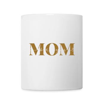 Love you Mom Declaration of Love Mother Love Mama - Mug - white - Front