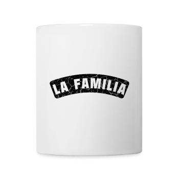 La Familia Design in schwarz - Tasse - Weiß - Vorne