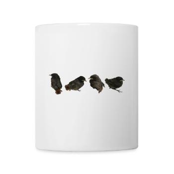 Hausrotschwänzchen Ästlinge - Tasse - Weiß - Vorne