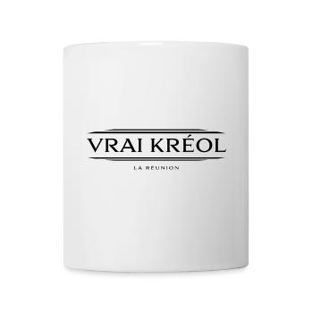 Vrai Kréol Version Noir - Mug blanc - blanc - Devant