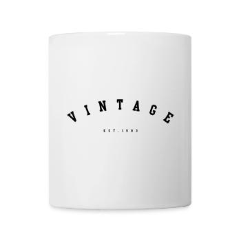 Jahrgang 1983 - Tasse - Weiß - Vorne