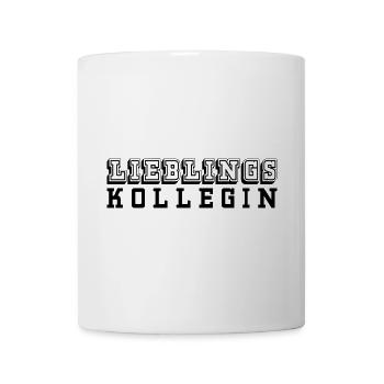 Lieblingskollegin Tshirt black - Tasse - Weiß - Vorne
