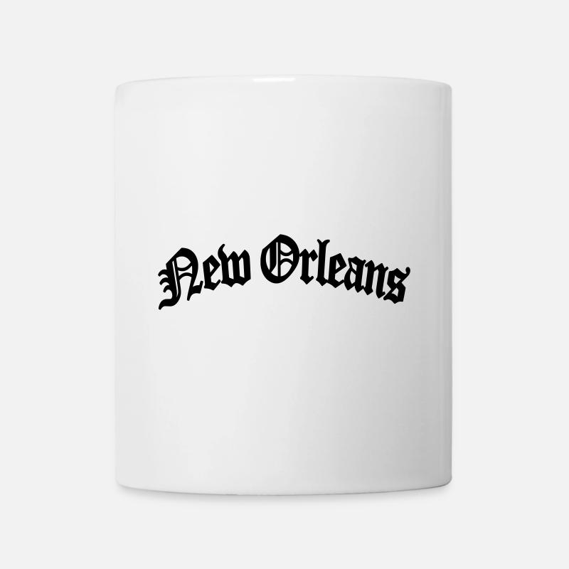 new orleans - Tasse - Weiß