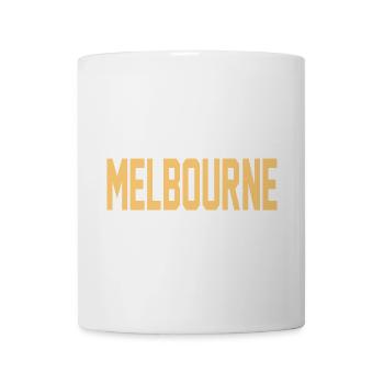 Melbourne - Tasse - Weiß - Vorne
