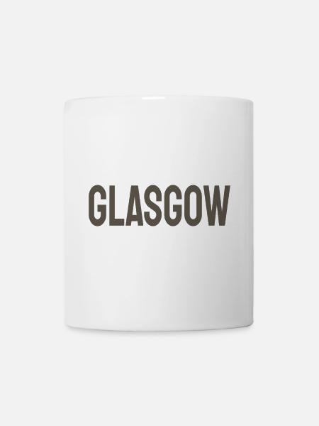 Glasgow - Tasse - Weiß
