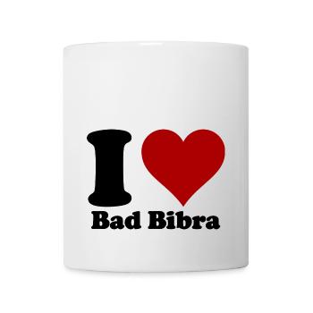 I Love Bad Bibra - Tasse - Weiß - Vorne