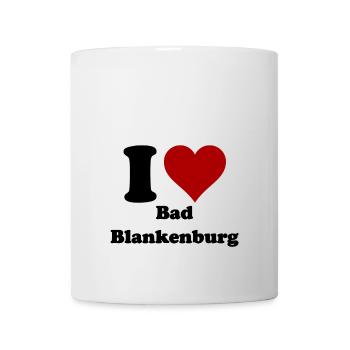 I Love Bad Blankenburg - Tasse - Weiß - Vorne