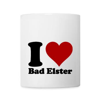 I Love Bad Elster - Mug - white - Front
