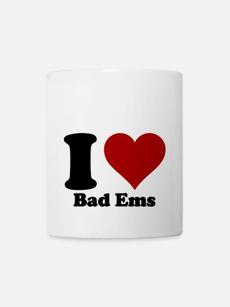 I Love Bad Ems - Mug - white