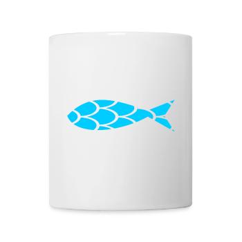 SARDINE. FISCH. APRILSCHERZ. OSTERN. MEER - Tasse - Weiß - Vorne