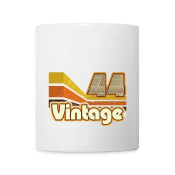 1944 Geburtstag geboren im Jahr 1944 Retro Vintage - Tasse - Weiß - Vorne
