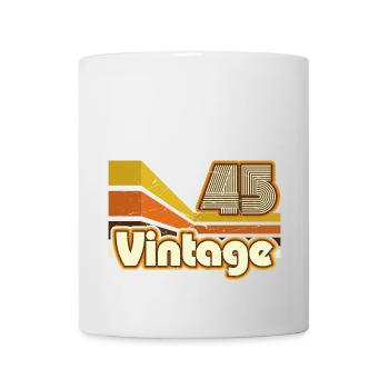 1945 Birthday born in 1945 Retro Vintage - Mug - white - Front