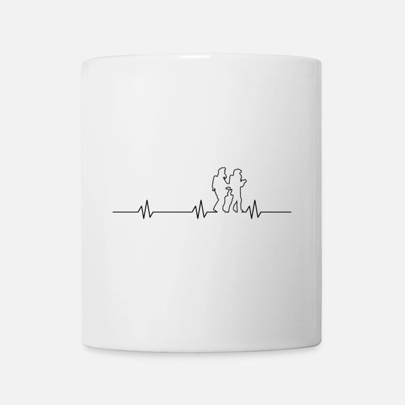 Pulse line fire brigade respiratory protection - Mug - white