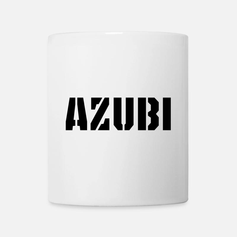 Azubi Tshirt - Tasse - Weiß