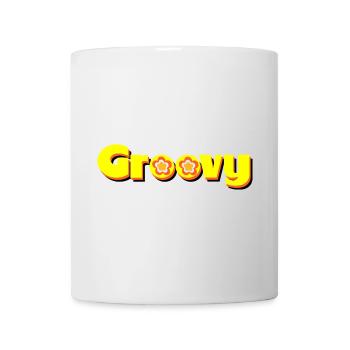 Groovy 70s Flower Blossom - Mug - white - Front