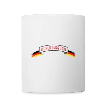 Beer lover with DE flag - Mug - white - Front