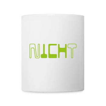 Nicht ICH - ICH Nicht  - Tasse - Weiß - Vorne