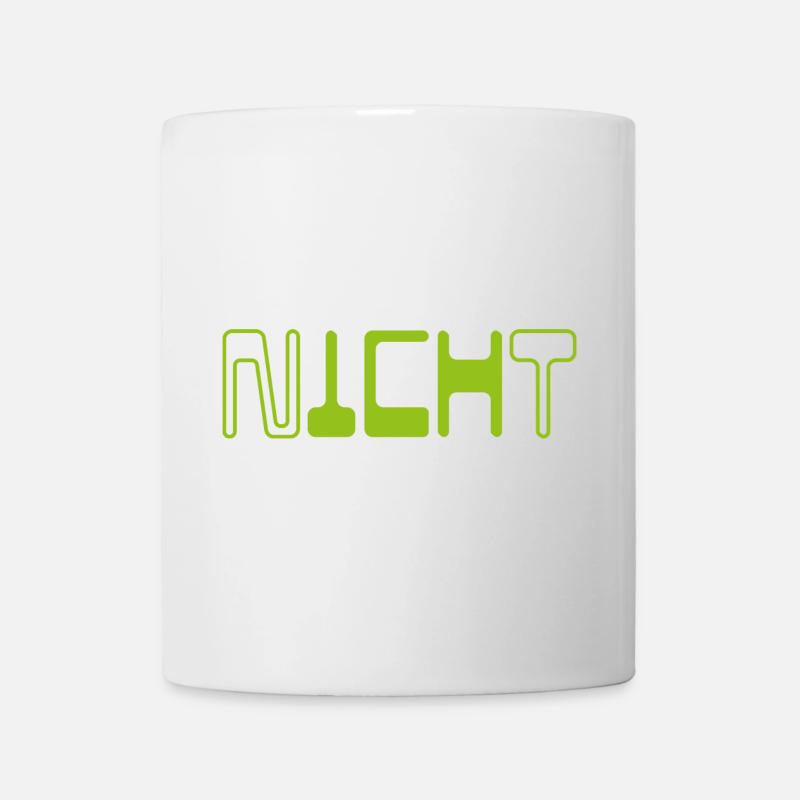 Nicht ICH - ICH Nicht  - Tasse - Weiß