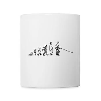 Évolution de Fischer - Mug blanc - blanc - Devant
