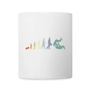 Vintage Judo Evolution - Tasse - Weiß - Vorne