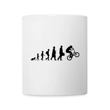 Développement du BMX - Mug blanc - blanc - Devant