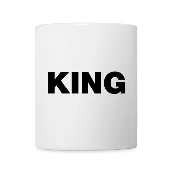 King Typo - Tasse - Weiß - Vorne