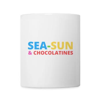 Meeressonne und Chocolatines - Tasse - Weiß - Vorne