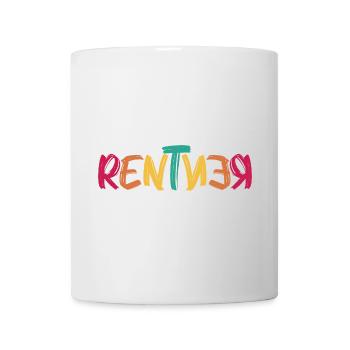 Rentner - Tasse - Weiß - Vorne