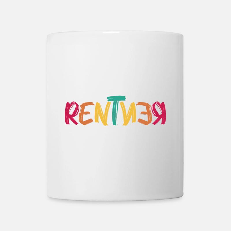 Rentner - Tasse - Weiß