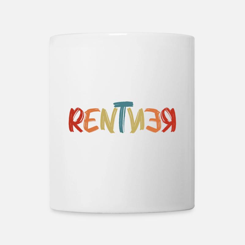 Rentner - Tasse - Weiß