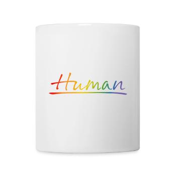 Chemise Pride Human - Mug blanc - blanc - Devant