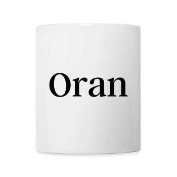 Oran - Mug blanc - blanc - Devant