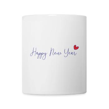 HAPPY NEW YEAR. SAINT SYLVESTER. NEW YEAR - Mug - white - Front
