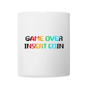 Game Over Insert Coin - Mug - white - Front