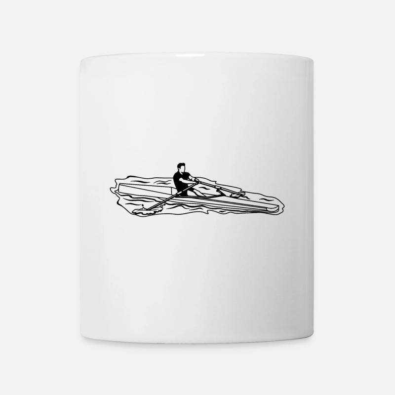 Ruderer - Tasse - Weiß