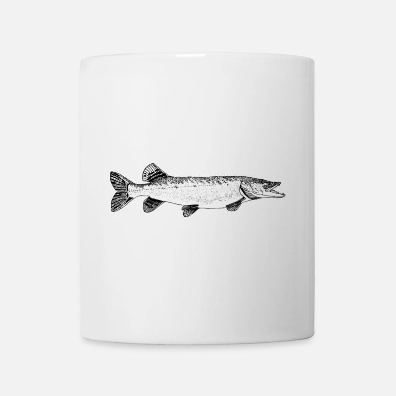 Pike Pike Motif - Mug blanc - blanc