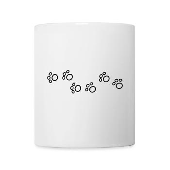 Cartoon Cats Paws - Mug - white - Front