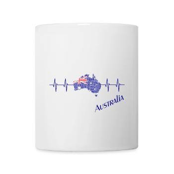Australien - Australia - Tasse - Weiß - Vorne