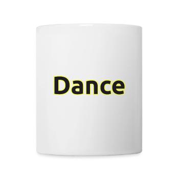 Dance - Tasse - Weiß - Vorne