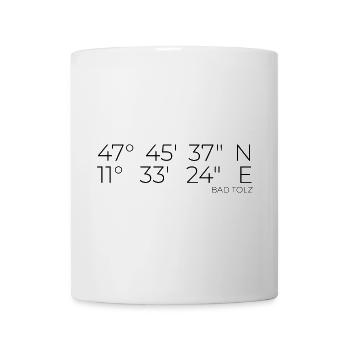 Coordinates Bad Tölz - Mug - white - Front