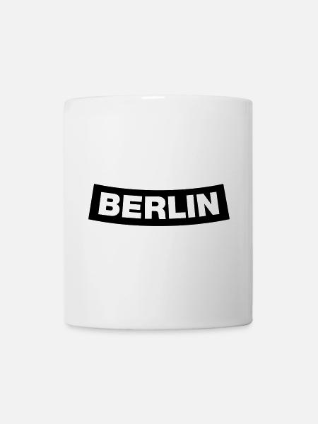 Chapitre Berlin Élément 1C (JGA MC-Rocker-Style) - Mug blanc - blanc