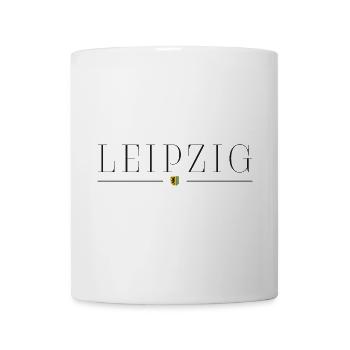 Leipzig, Deutschland Eleganz T-Shirt - Tasse - Weiß - Vorne