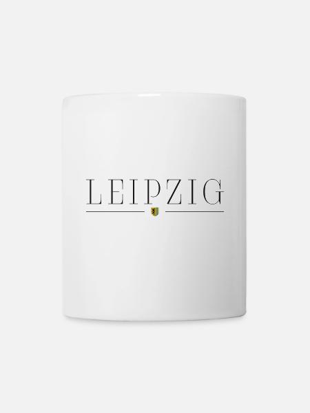 Leipzig, Deutschland Eleganz T-Shirt - Tasse - Weiß