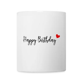 ALLES GUTE ZUM GEBURTSTAG. ALLES GUTE ZUM GEBURTSTAG. JAHRESTAG. - Tasse - Weiß - Vorne