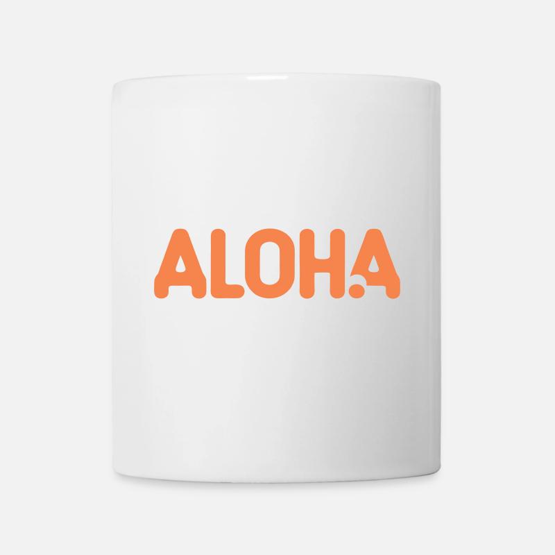 Aloha - Tasse - Weiß