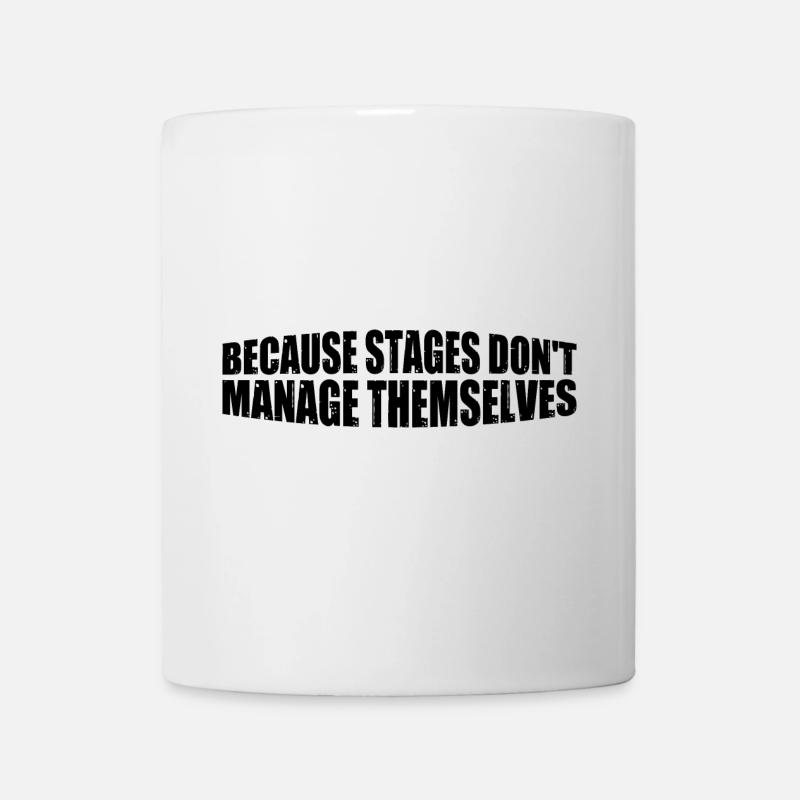 Parce que les étapes ne se gèrent pas toutes seules 4 - Mug blanc - blanc