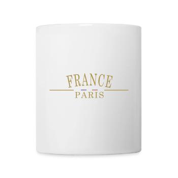 FRANCE Paris flag - Mug - white - Front