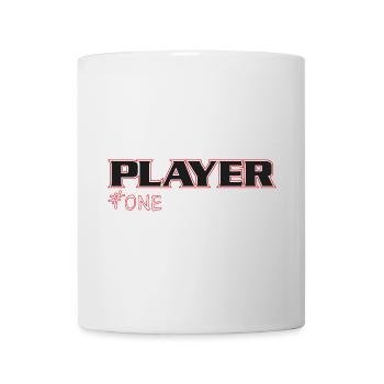 NERDY forever - JOUEUR #ONE - Mug blanc - blanc - Devant